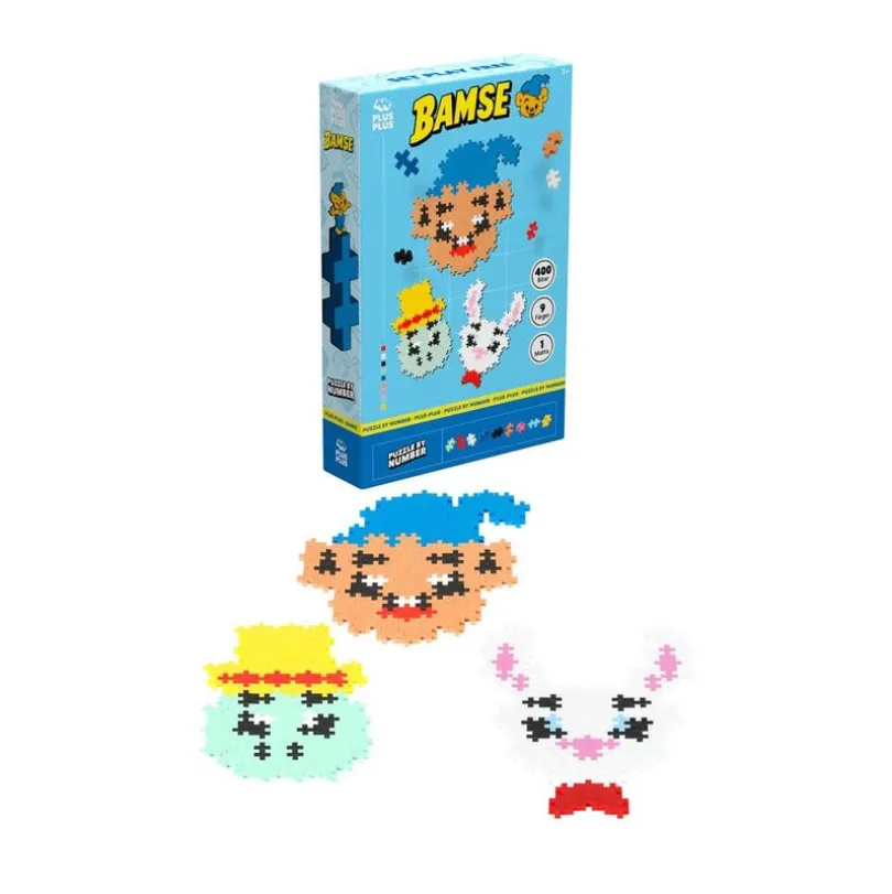 Plus-Plus Bamse, Skalman & Lille Skutt 400 stk