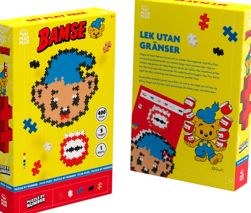 Plus-Plus Bamse & Tordenshonning 400 stk