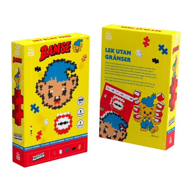 Plus-Plus Bamse & Tordenshonning 400 stk