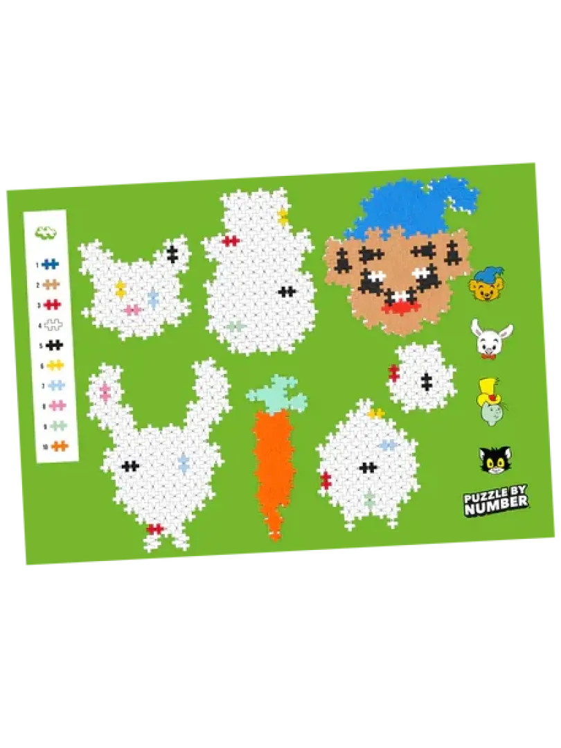 Plus-Plus Bamse & venner 600 stk