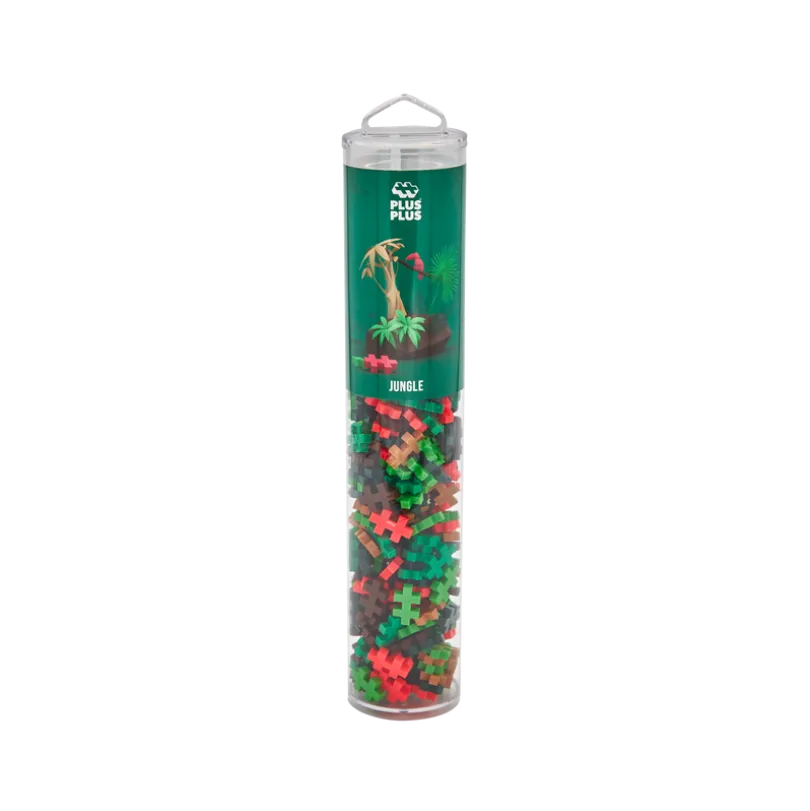 Plus-Plus Jungle mix / 240 stk Tube