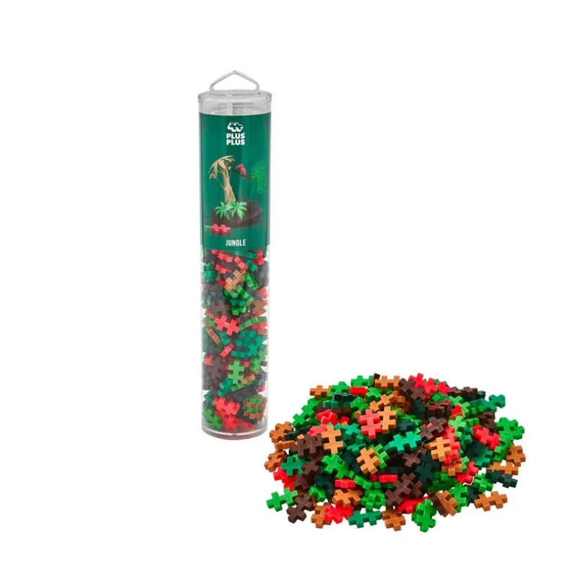 Plus-Plus Jungle mix / 240 stk Tube