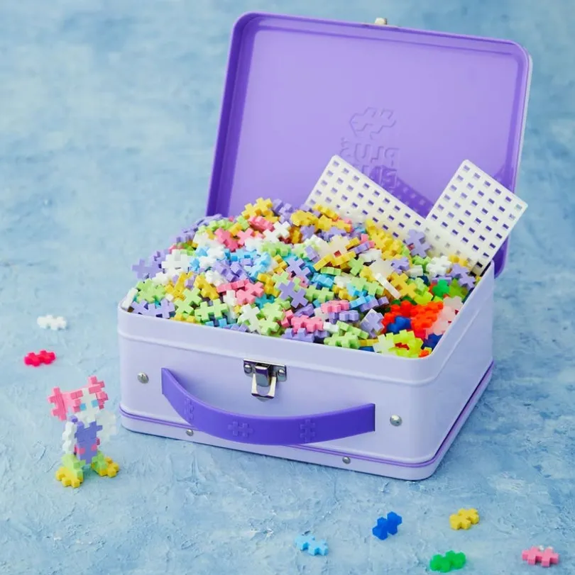 Plus-Plus, Koffert Pastell Metall