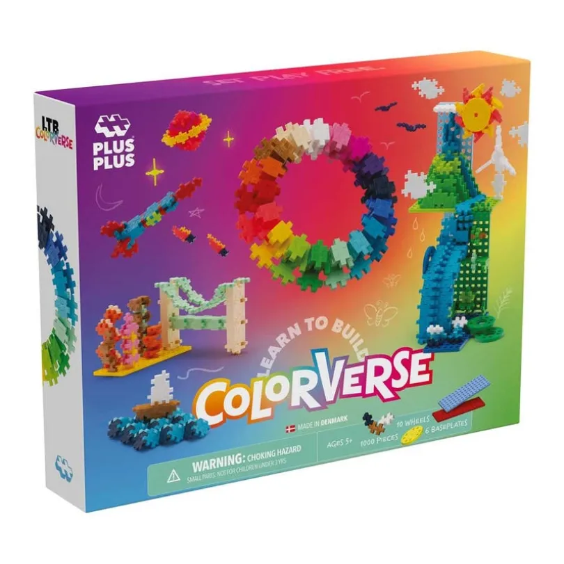 Plus-Plus Learn to build Colorverse Super sett
