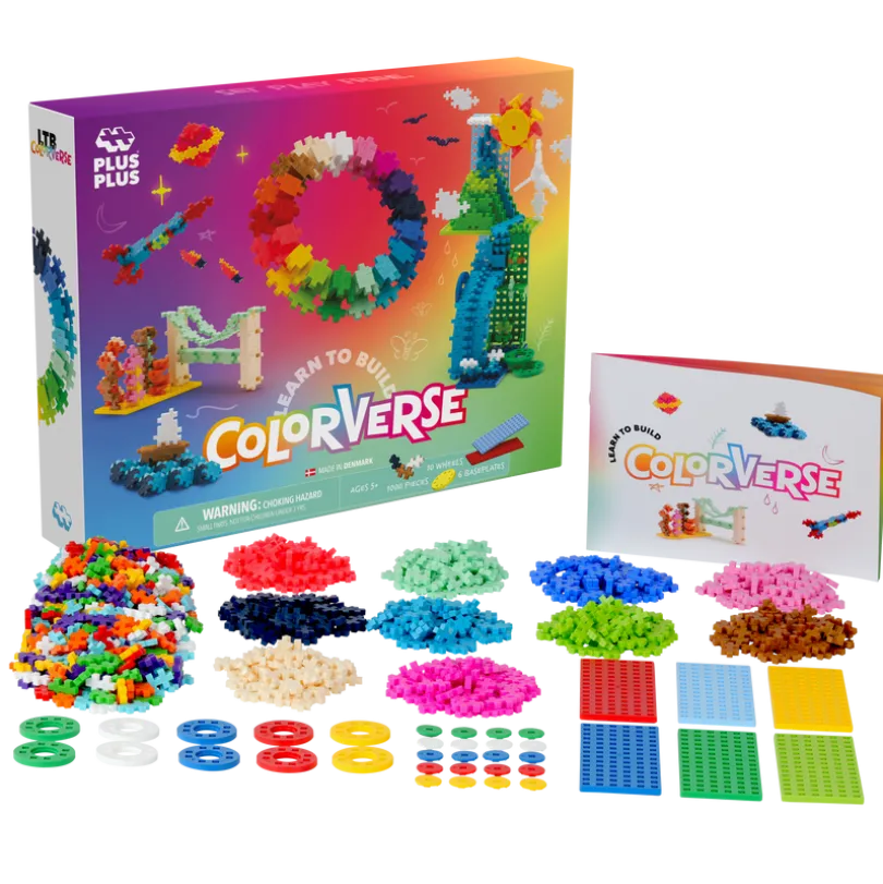 Plus-Plus Learn to build Colorverse Super sett