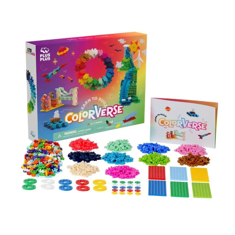 Plus-Plus Learn to build Colorverse Super sett