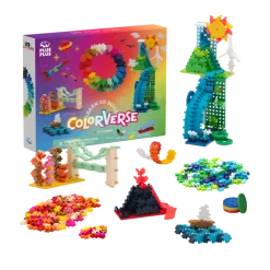 Plus-Plus Learn to build Colorverse Super sett