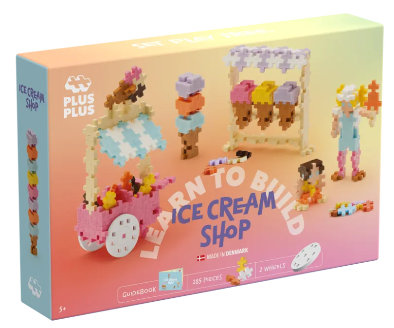 Plus-Plus Learn to Build – Isbutikk, 285 deler