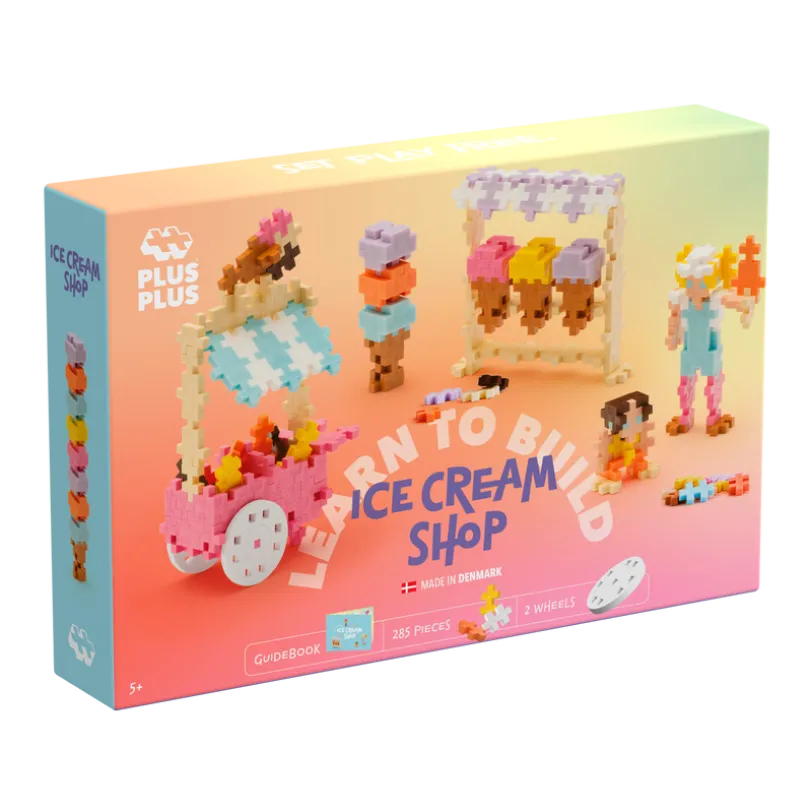 Plus-Plus Learn to Build – Isbutikk, 285 deler
