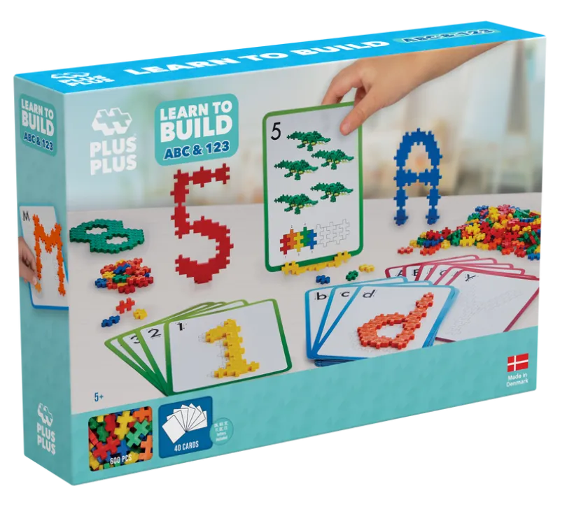 Plus-Plus - Learn to Build Number and Letters