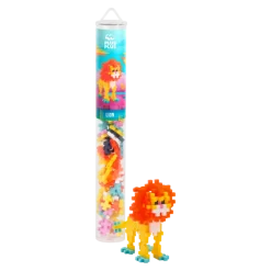 Plus-Plus - Lion / 100 pcs Tube