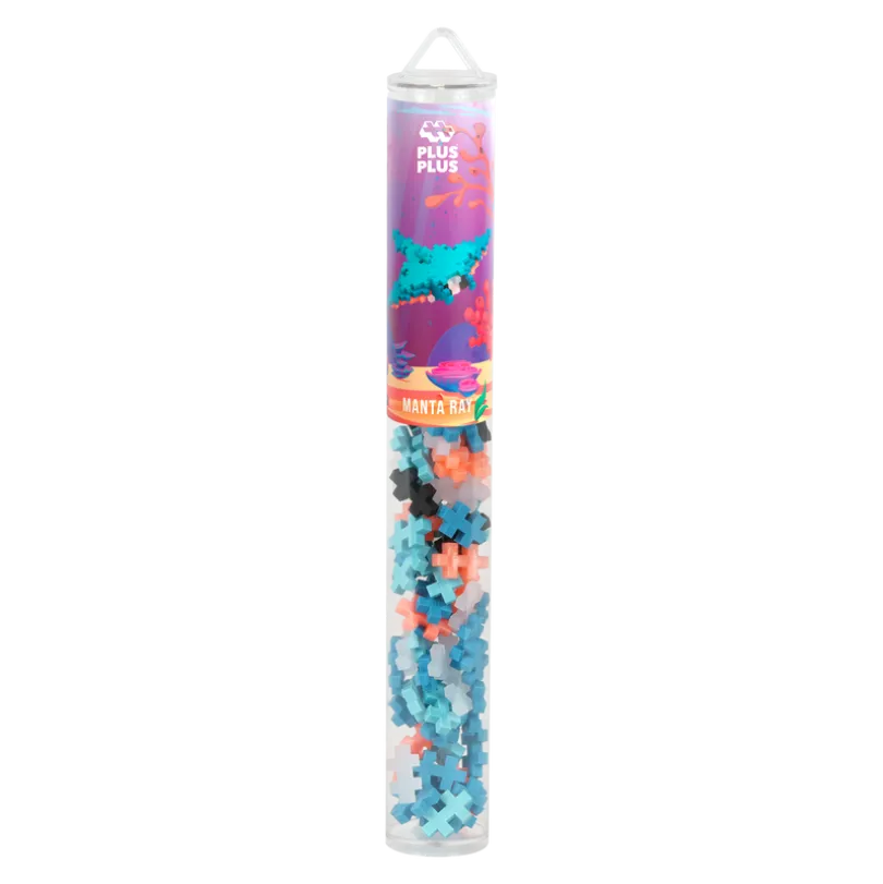 Plus-Plus - Manta Ray / 100 pcs Tube