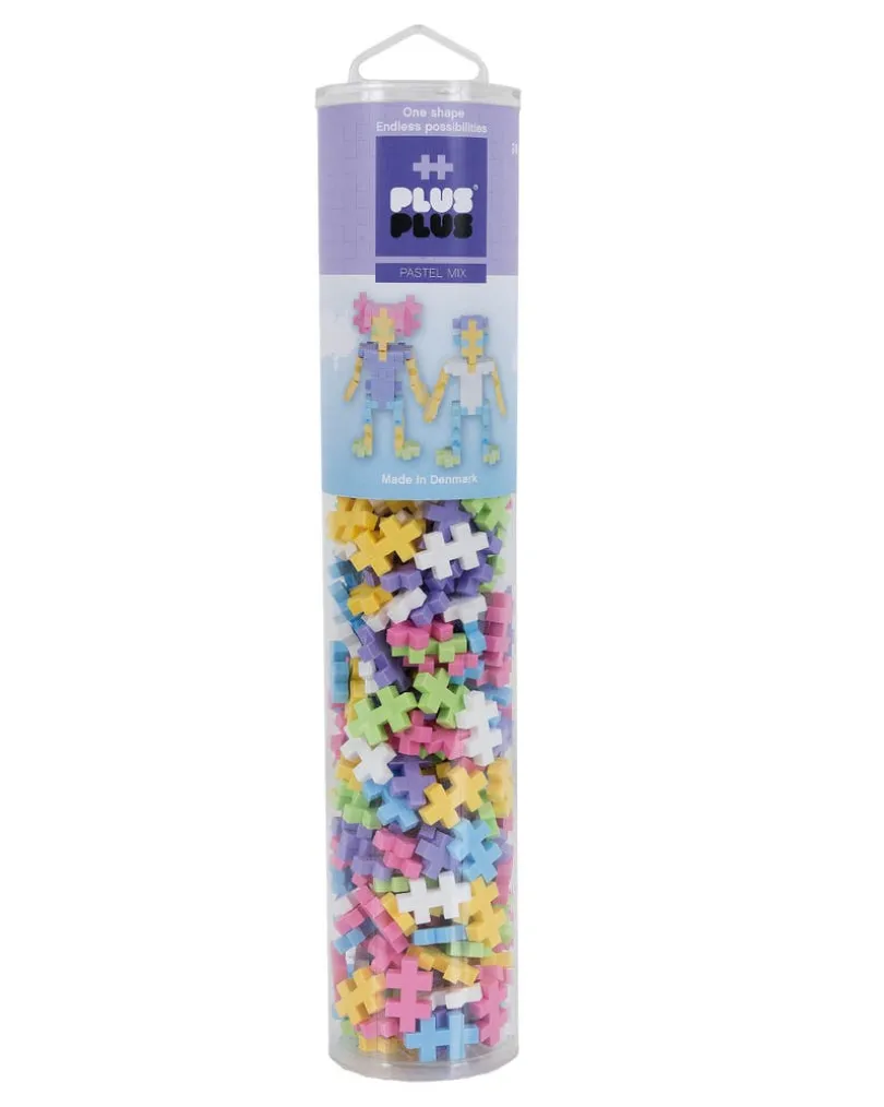 Plus-Plus - Pastel mix / 240 pcs. Tube