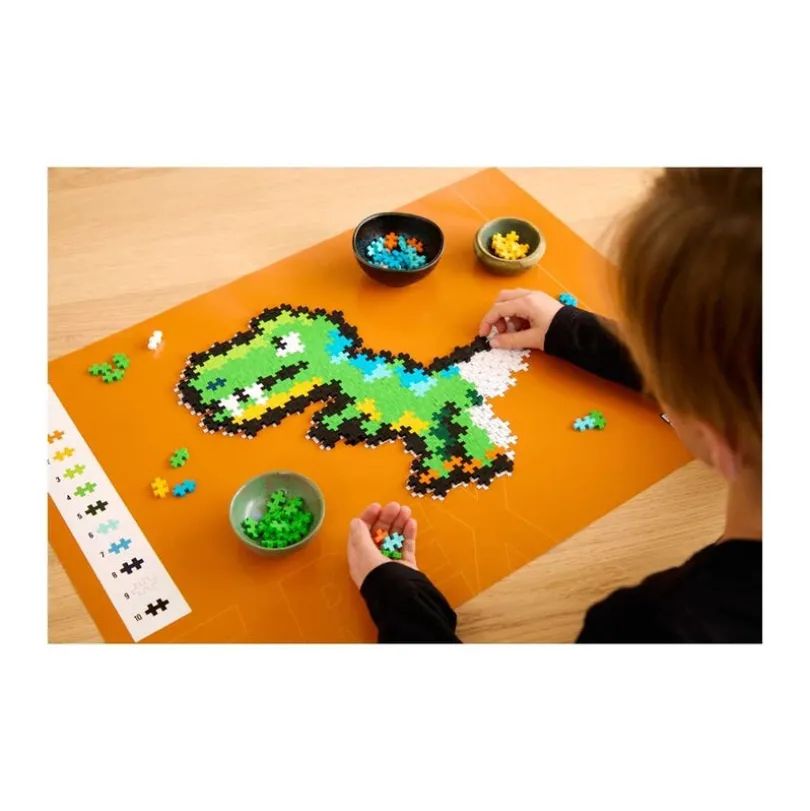 Plus-Plus Puslespill Etter Nummer T-Rex 250 stk