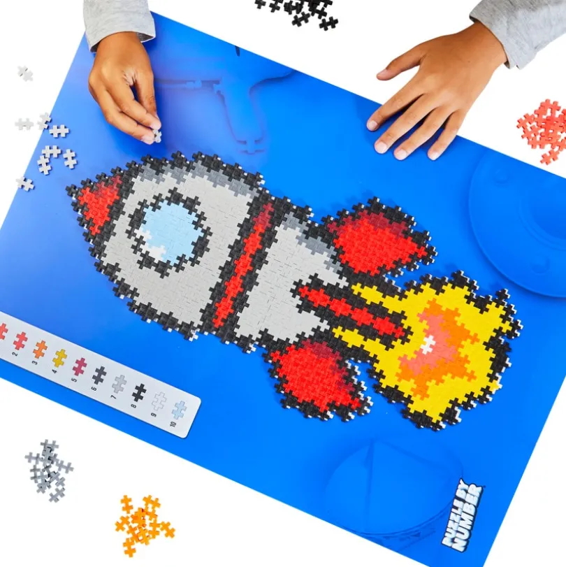 Plus-Plus - Puzzle By Number Rocket 500 pcs