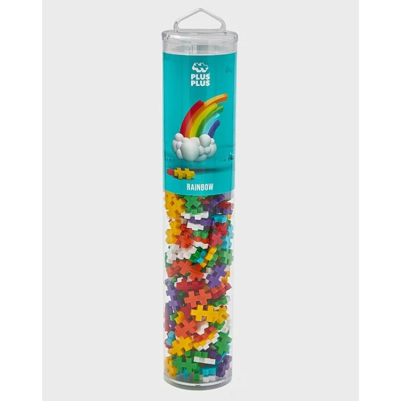 Plus-Plus, Rainbow Color mix / 240 stk Tube