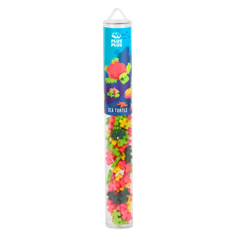 Plus-Plus - Sea Turtle / 100 pcs Tube