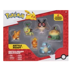 Pokemon Battle Figure 6-Pakke