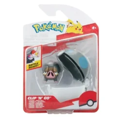 Pokemon, Clip N Go, Lechonk Med Tung Ball