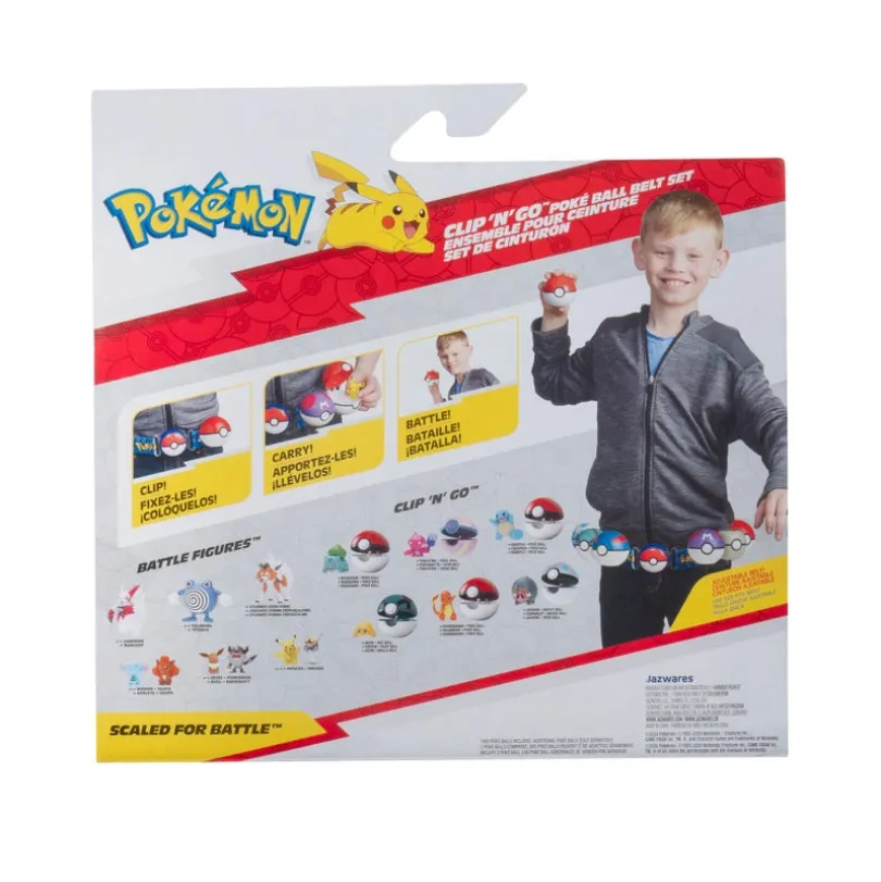 Pokemon, Clip 'N' Go Poke Ball Beltesett Pikachu