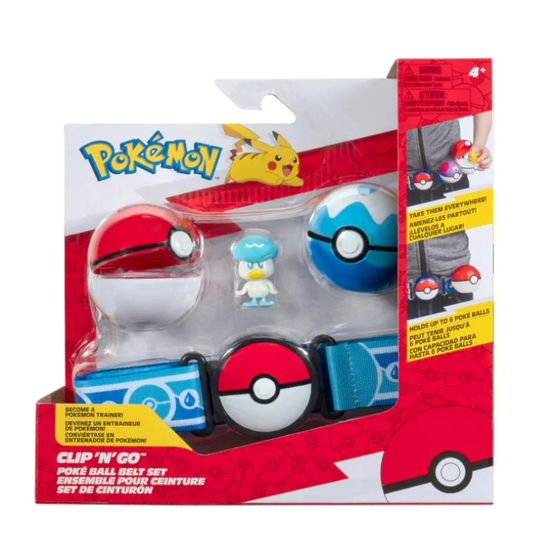 Pokemon, Clip 'N' Go Poke Ball Beltesett Pikachu