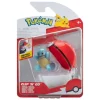 Pokemon, Clip N Go, Squirtle #3 med Pokéball