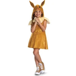 Pokemon Eevee maskeradkostyme 4-6 år