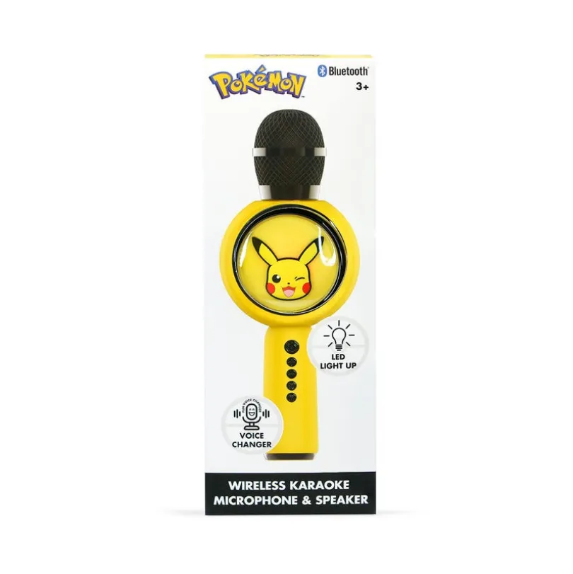 POKEMON Pikachu Karaoke Mic PopSing With LED