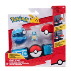 Pokémon Clip N Go Beltesett Squirtle