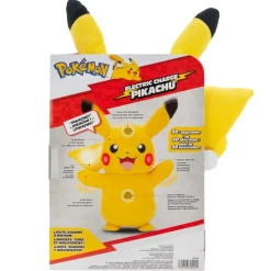 Pokémon, elektrisk ladet Pikachu funksjonsbamse