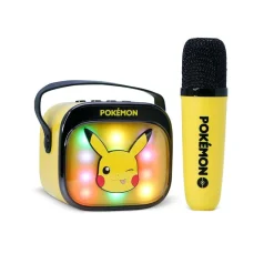 Pokémon Karaokehøyttaler Pikachu LED-mikrofon
