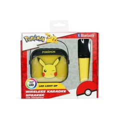 Pokémon Karaokehøyttaler Pikachu LED-mikrofon