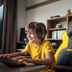 Pokémon Pikachu trådløse hørlurer med LED-lys