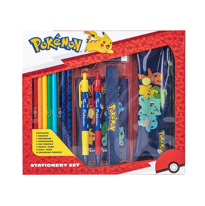 POKÉMON Skrivesett med pennal