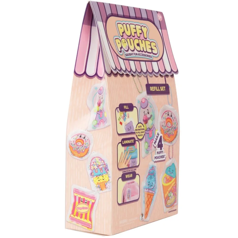 Puffy Pouches refillkit – lag 4 klemvennlige squishys
