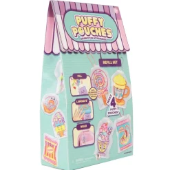 Puffy Pouches refillkit – lag 4 klemvennlige squishys