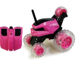 Radiostyrt stuntbil med spinning og lys rosa – Fusion