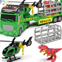Rapid Speed Dinosaur-lastbil med lys og lyd