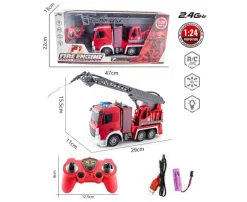 Rapid Speed - R/C Brannbil med stige og vannsprut 1:24