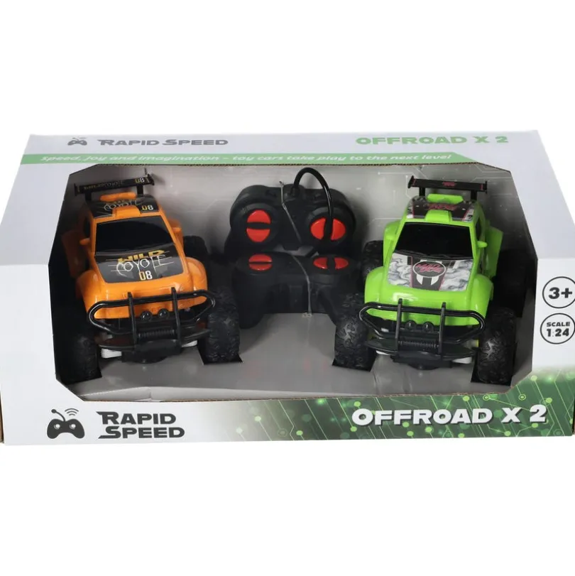 Rapid Speed R/C Twinpack Offroad 1:24