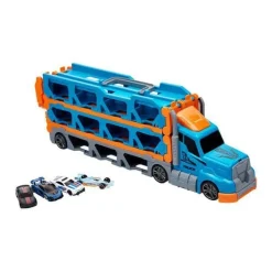 Rapid Speed, Roll Run Transport med 4 biler