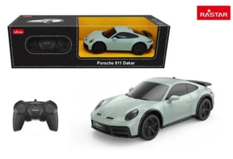RASTAR R/C 1:24 Porsche 911 Dakar Shade Green
