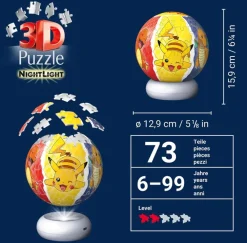 Ravensburger Pokémon 3D-puslespill Nattlampe