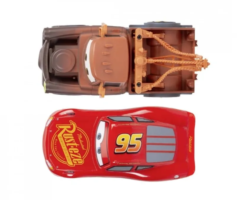 RC Cars LMQ og Mater 1:32, Radiostyrte Twin Pack