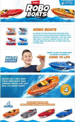 Robo Alive, Robo Boats