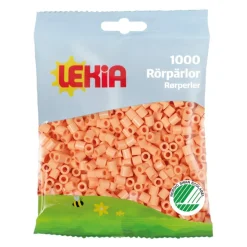 Rørperler 1000 stk Aprikos