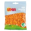 Rørperler 1000 stk Ravgul