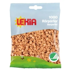 Rørperler 1000 stk Varmbeige