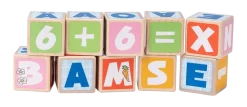 SE - Bamse Bokstavsklosser 36 treklosser