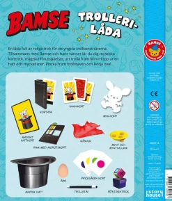 SE - BAMSES TROLLERILÅDA MED HATT